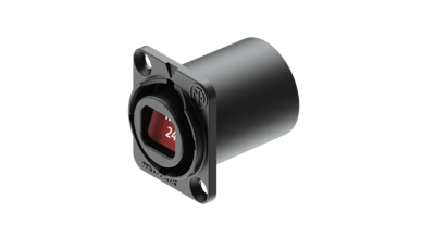NO24FDW-A - opticalCON MTP 24 ADVANCED CHASSIS CONNECTOR_sideview